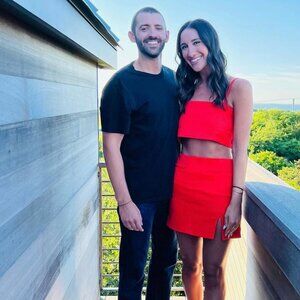 Red Skirt + Top Alexis Set